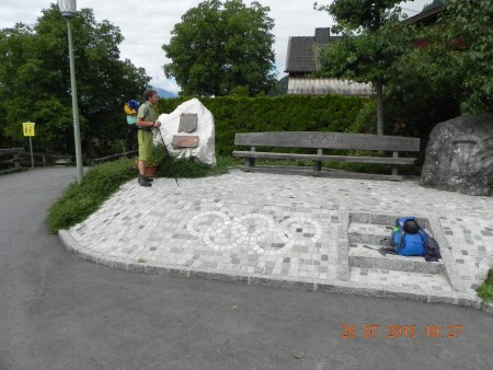 Gerlamoos / Ehrenplatz Fritz Strobl